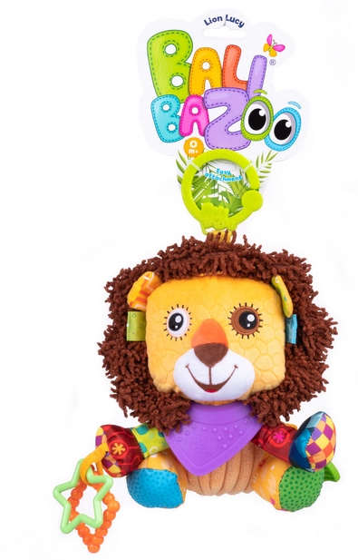 

Zawieszka do wózka, łożeczka Gryzak Lew Lucy Dumel