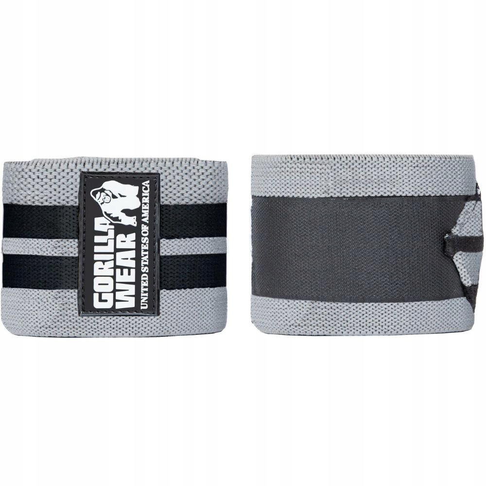 Zpevňující pásky na kolena pro posilovny Gorilla Wear Knee Wraps 200 cm