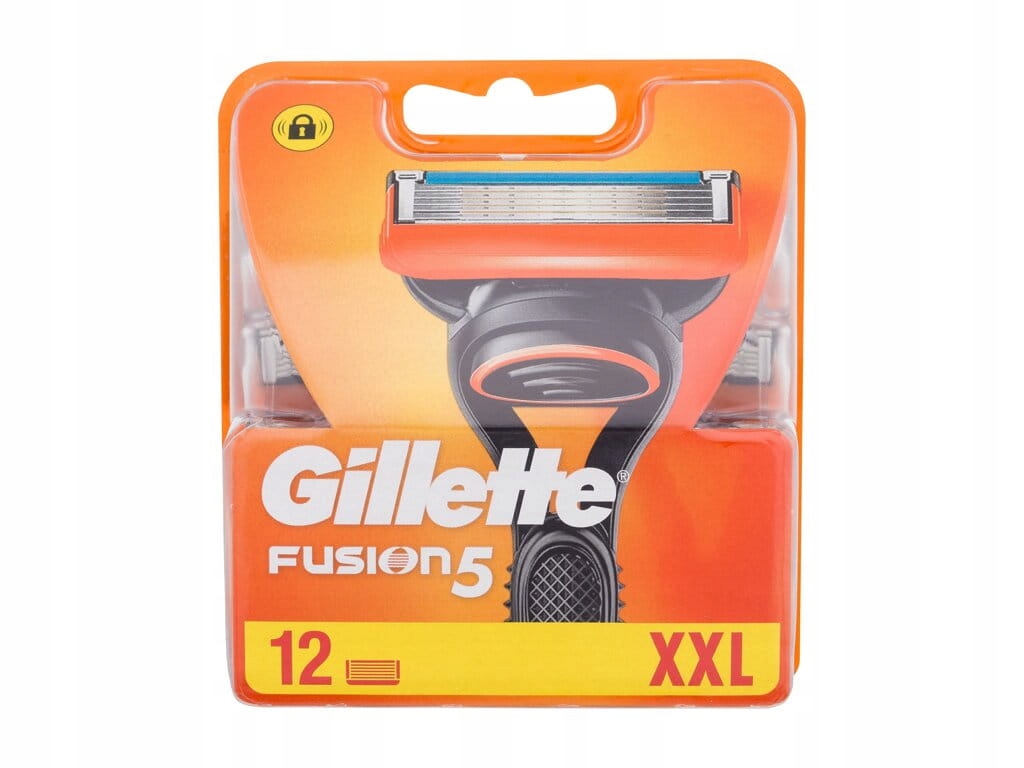 Gillette Fusion5 náhradní břity pro holicí strojek pro muže 12 ks