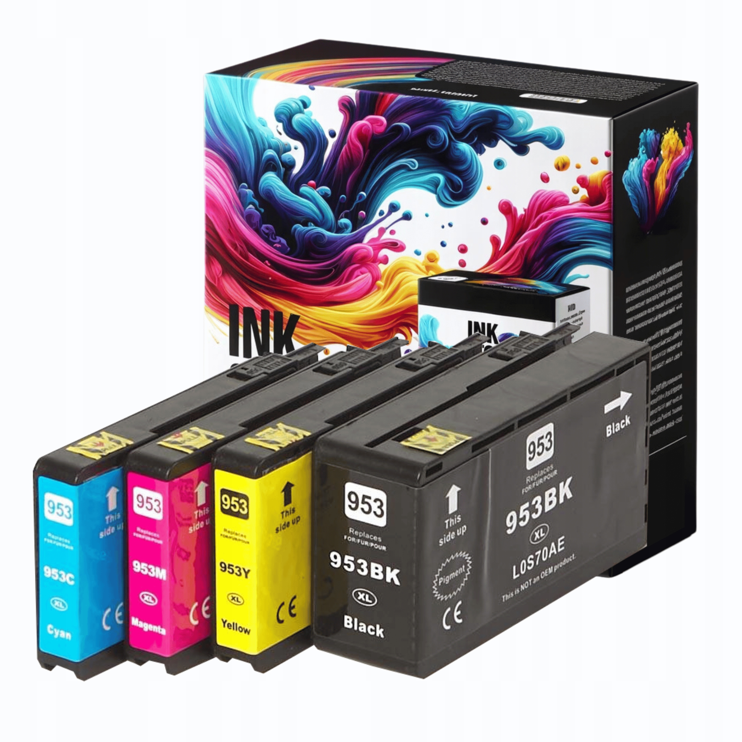 4x Tusze Do Hp 963 XL Zestaw
