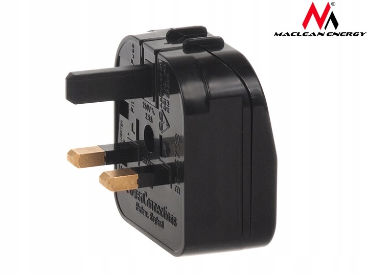 WTYCZKA ADAPTER PRZEJŚCIÓWKA ANGIELSKA PL EU NA UK Model T_0013686