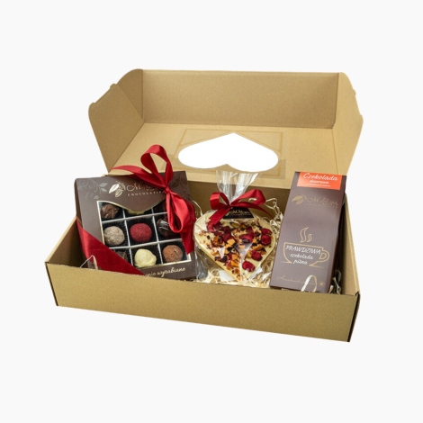 Levně Dárková sada, ozdobné balení, dárek ke Dni babičky a dědečka