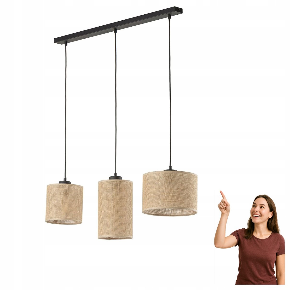 Závesná lampa Juta 4954 Tk Lighting
