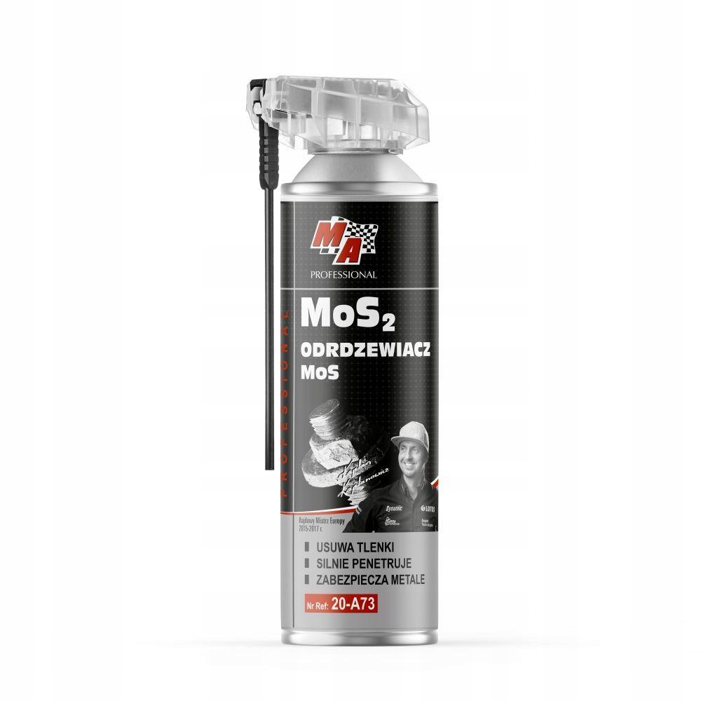 Odrdzewiacz MoS2 penetrator Moje Auto 500ML Spray z Aplikatorem 20-A73
