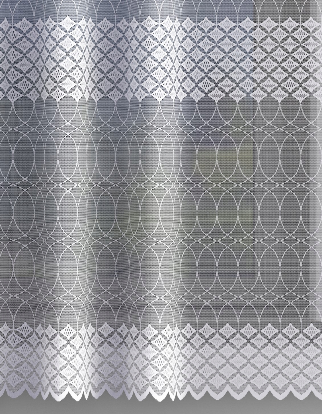 Mg Záclona žakárová páska 623/796 Bílá 400x120 cm hotová s páskou M