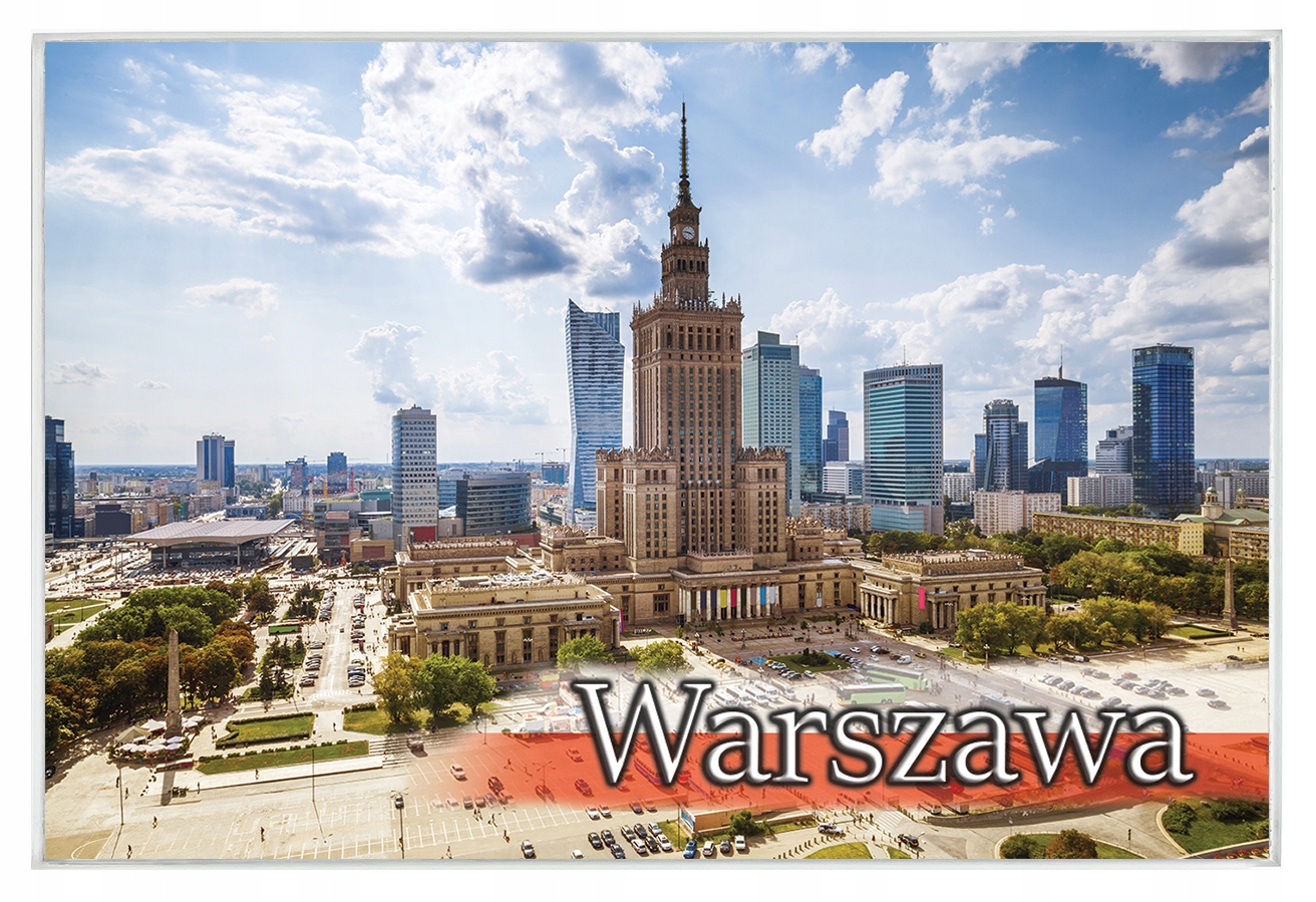 

Magnesy na lodówkę miasta - Warszawa