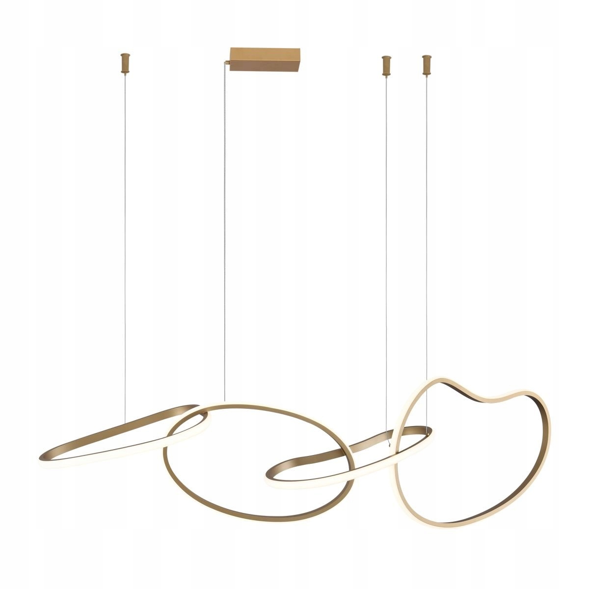 Závesná Led lampa 60W Fonte PND-22412-S4-GD Italux