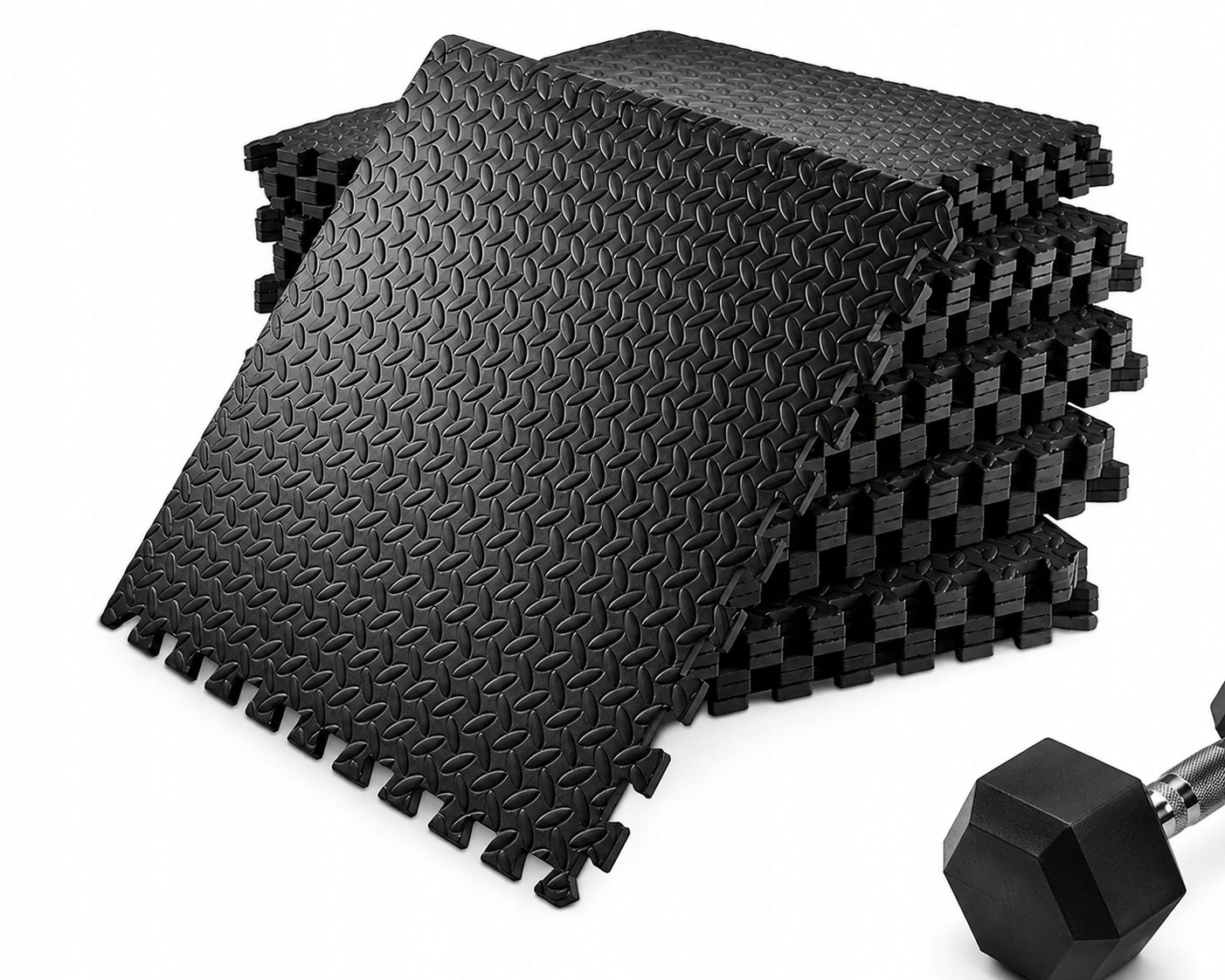 Maty Puzzle Eva 240x120 CM 12SZT Do Siłowni Garażu Warsztatu antypoślizgowe