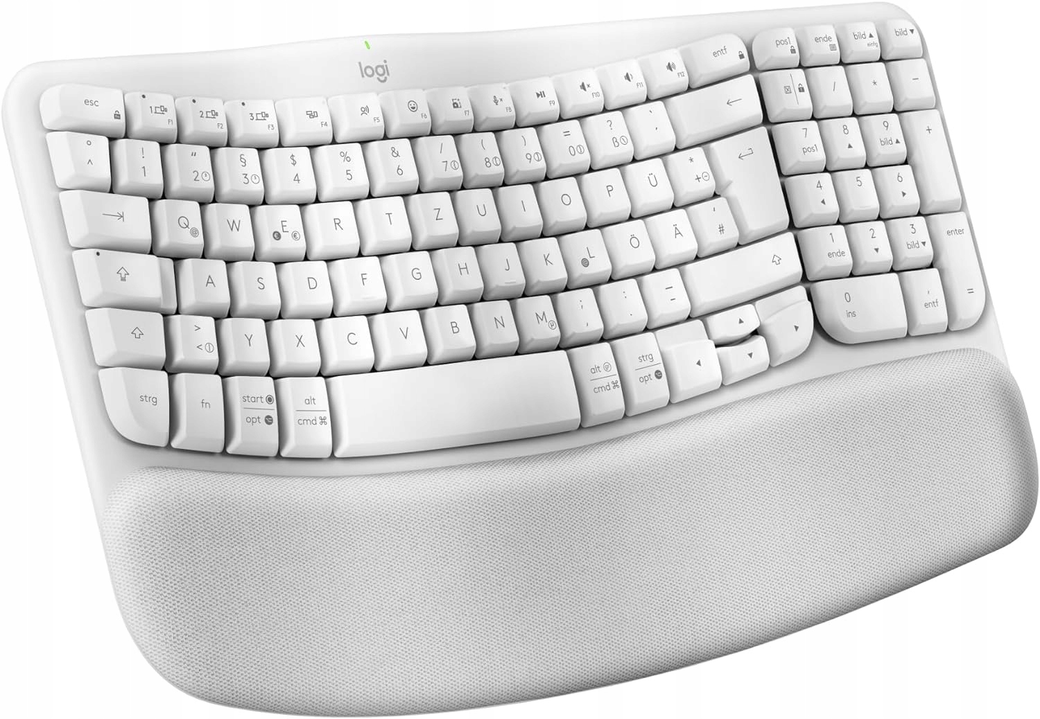 Klawiatura membranowa Logitech Wave Keys Qwertz