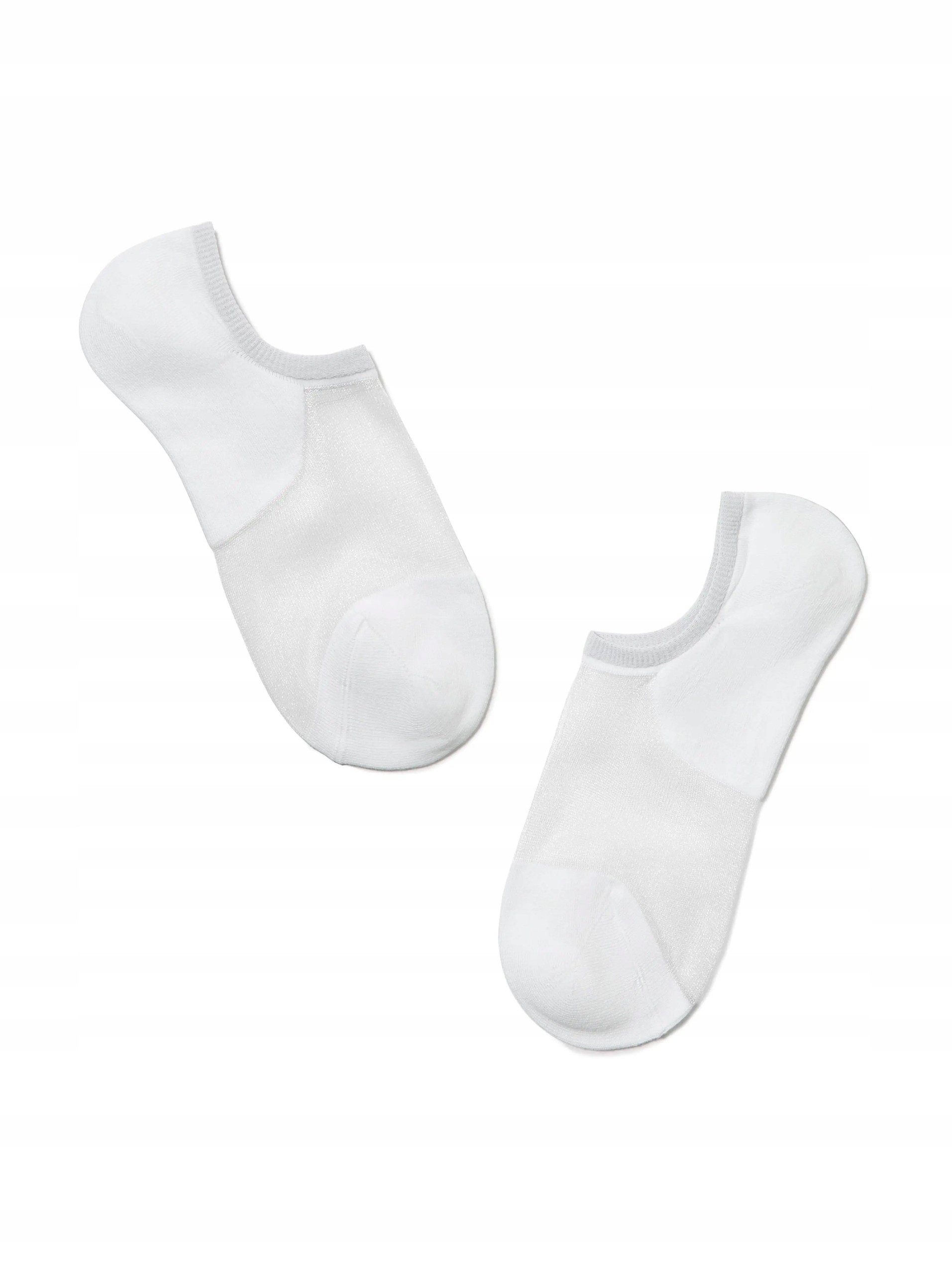 Skarpetki krótkie damskie bawełniane Conte 38-39 przezroczyste białe stopki EAN (GTIN) 4810226347157