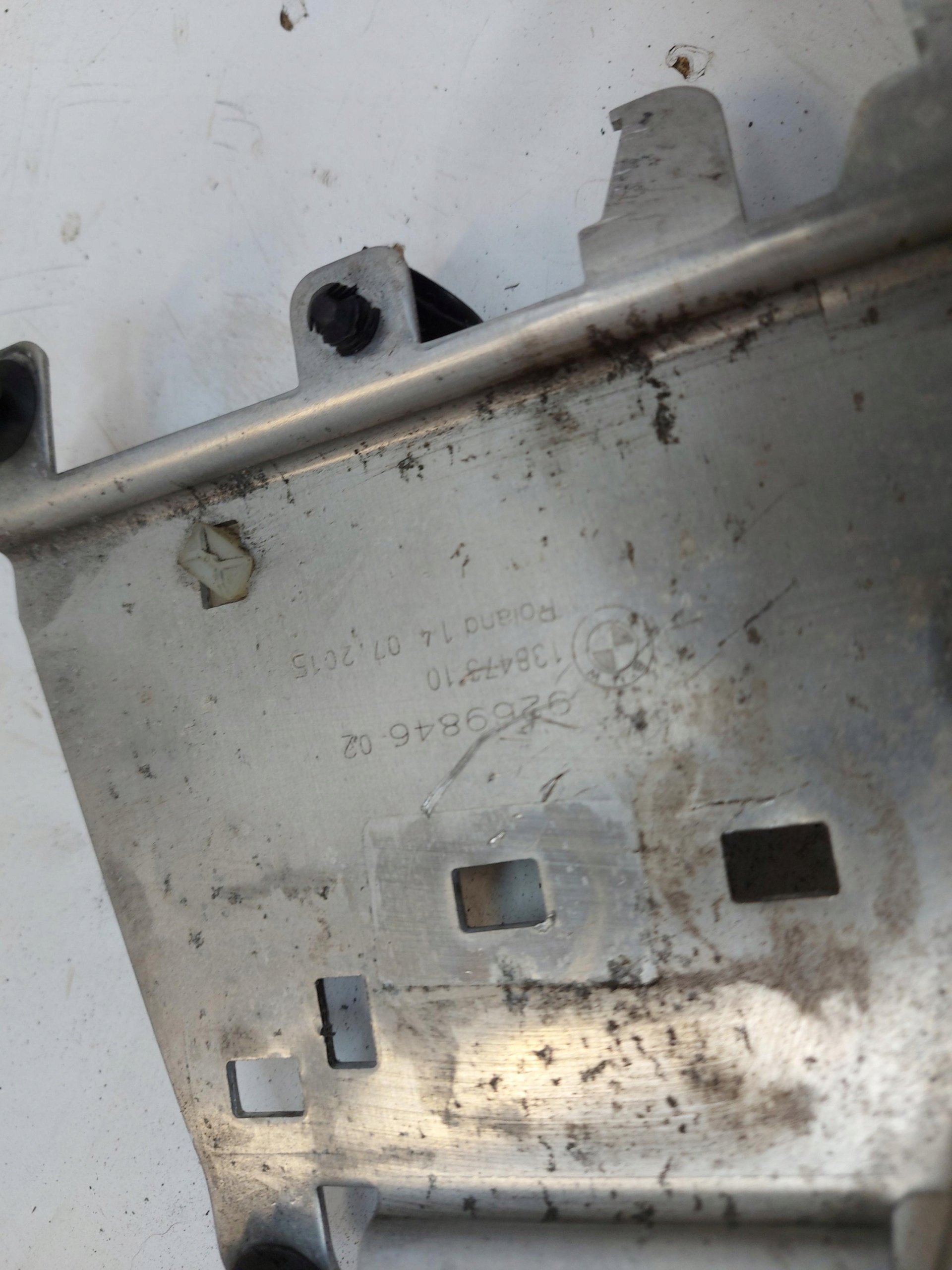 BMW i3 i01 REX Support plaque Console Traverse Arrière 9269846