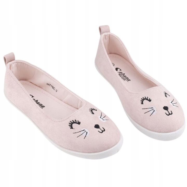 

Tenisówki dziewczęce trampki wsuwane różowe lekkie