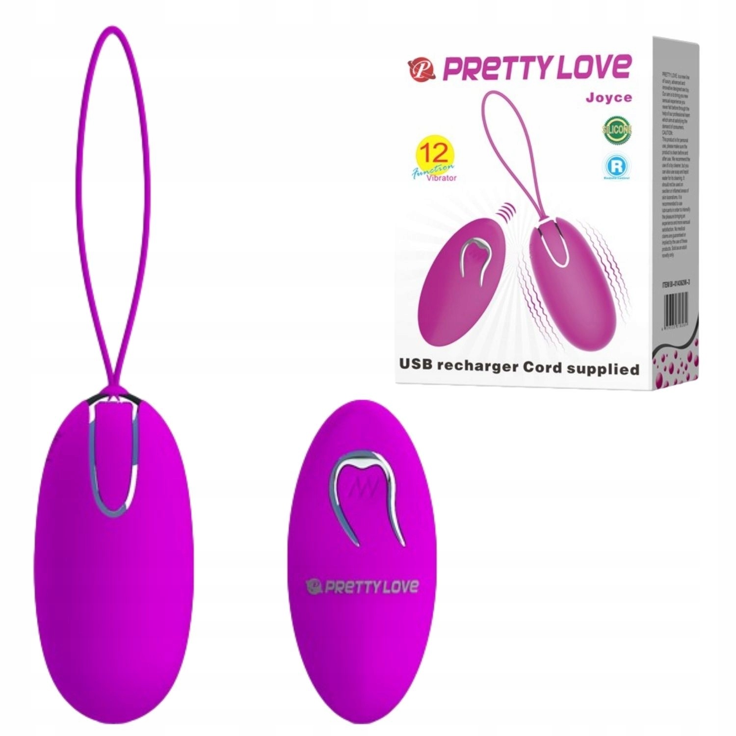 

Pretty Love Joyce Egg Jajeczko wibrujące