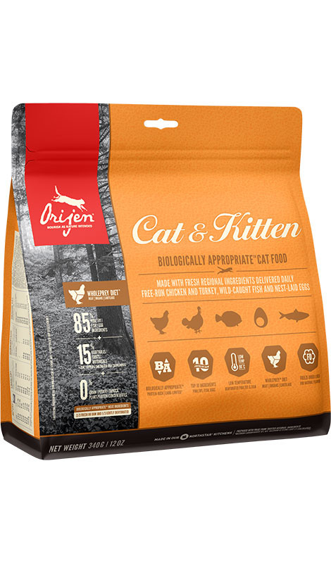 Orijen Original Cat – suché krmivo pro kočky – 340 g