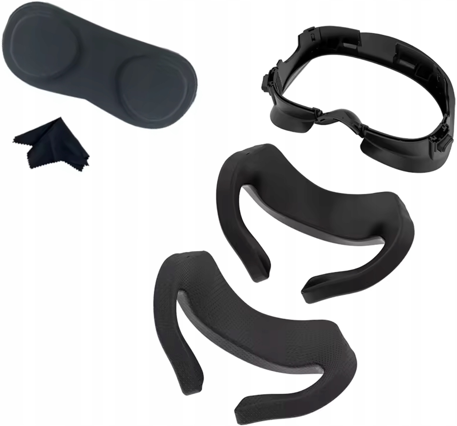 4w1 Zestaw Nakładek Na Twarz Do Meta Quest 3 Ochrona Soczewek Wentylacja