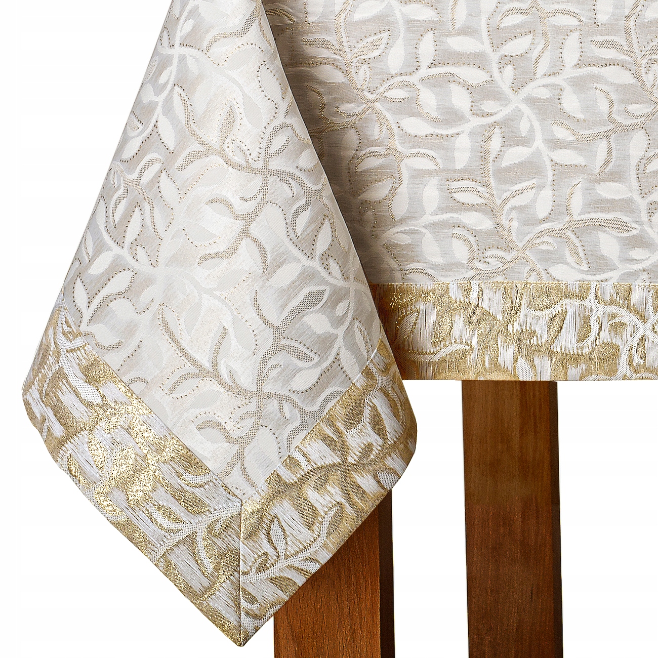 Obrus Szyty z Mankietem 5cm 6475-3289 140x220 cm