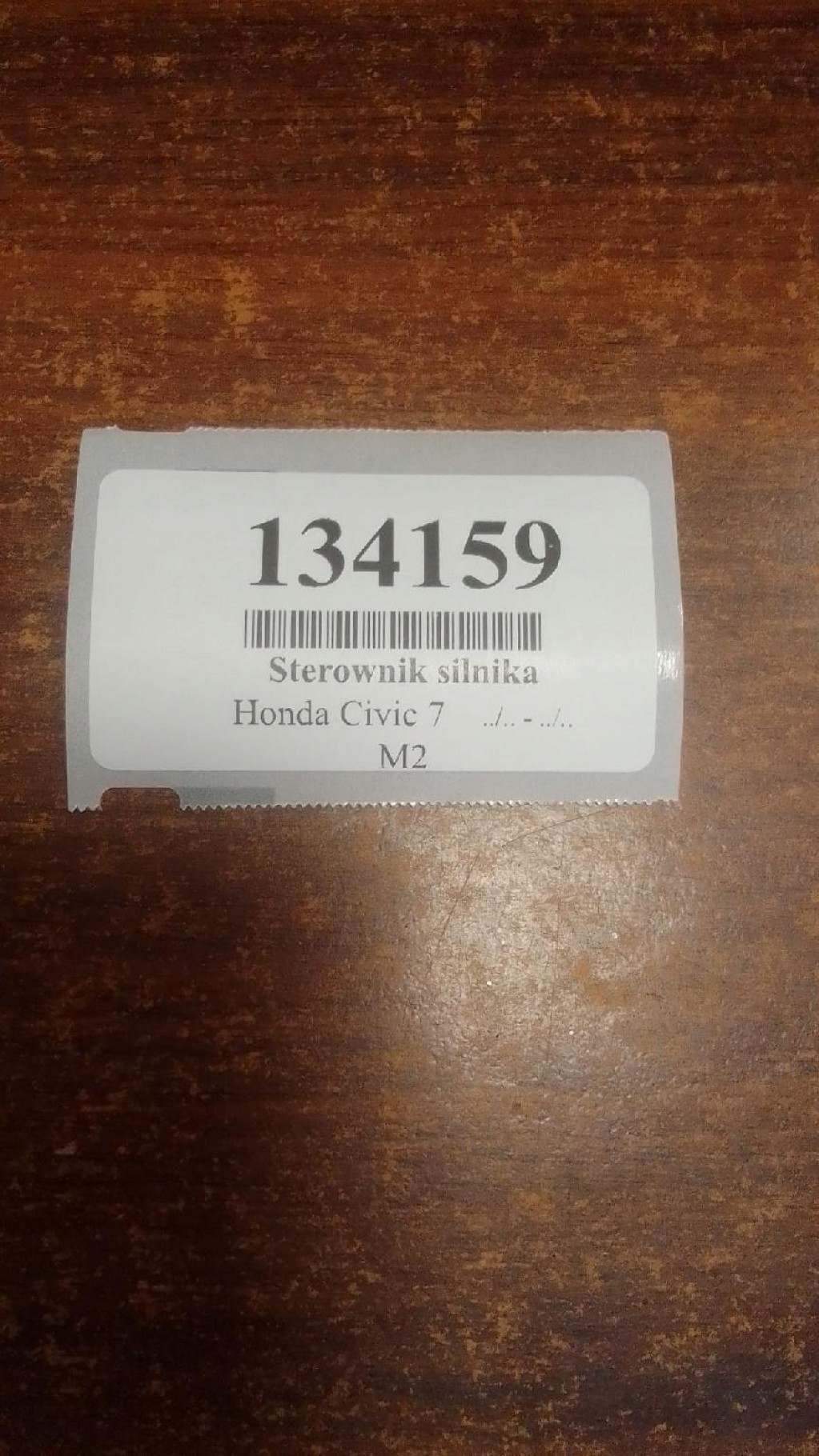HONDA CIVIC VII control unit of the engine 37820PNFE01