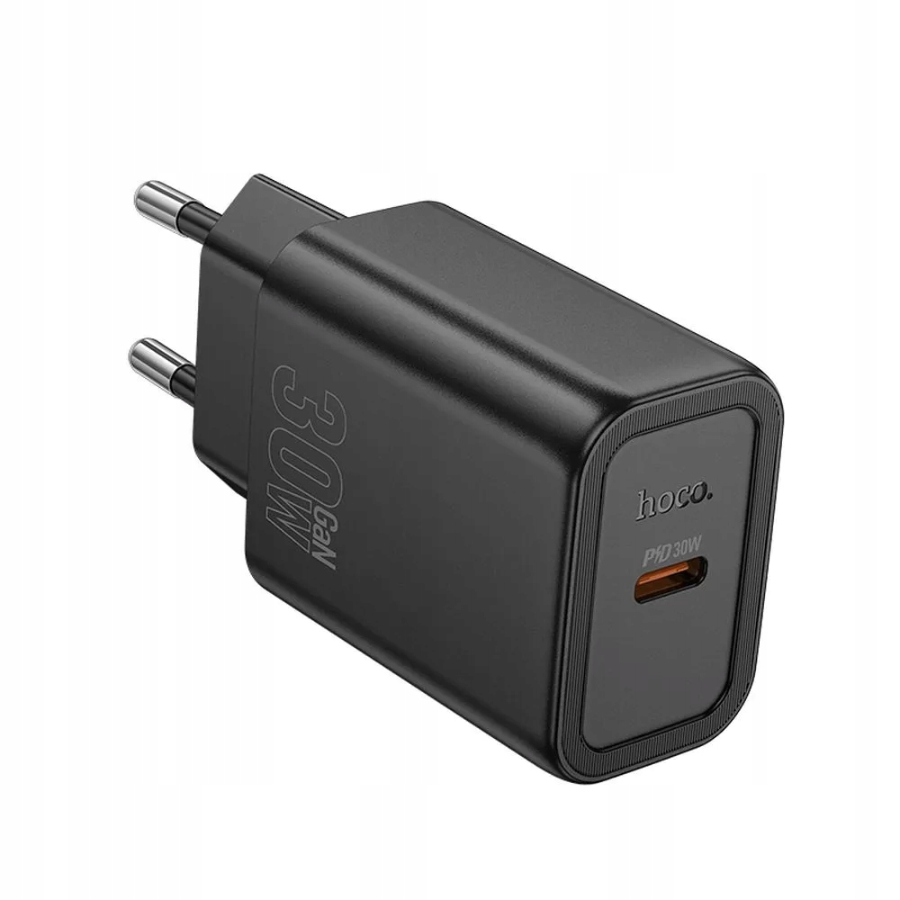 Ładowarka sieciowa Hoco Usb-c Pd 30W N62 czarna
