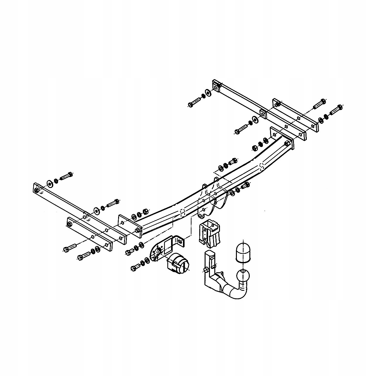 Hak Wypinany do Renault Latitude Sedan 10-15 MODUŁ WIĄZKA 13 PIN GRATIS Producent Steinhof