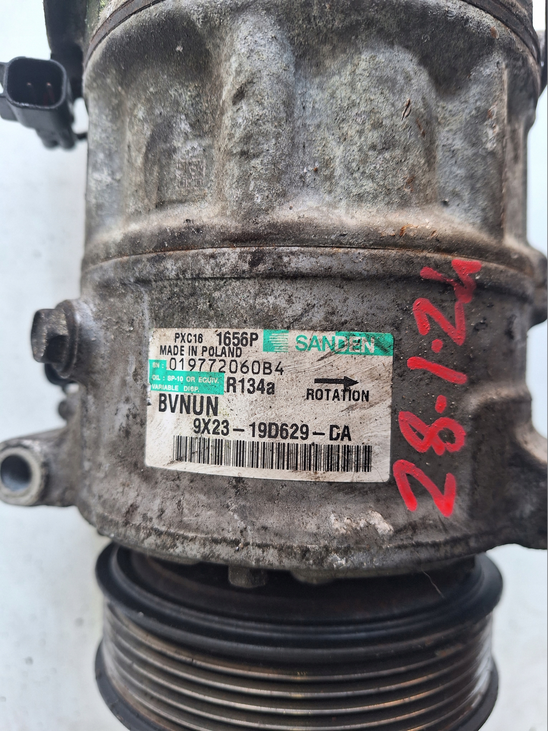 JAGUAR compressor AC 9X23-19D629-CA
