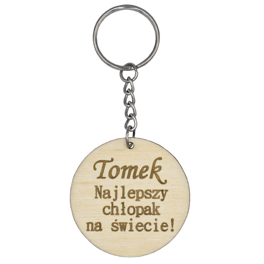 

Breloczek do Kluczy Grawer Prezent dla Chłopaka