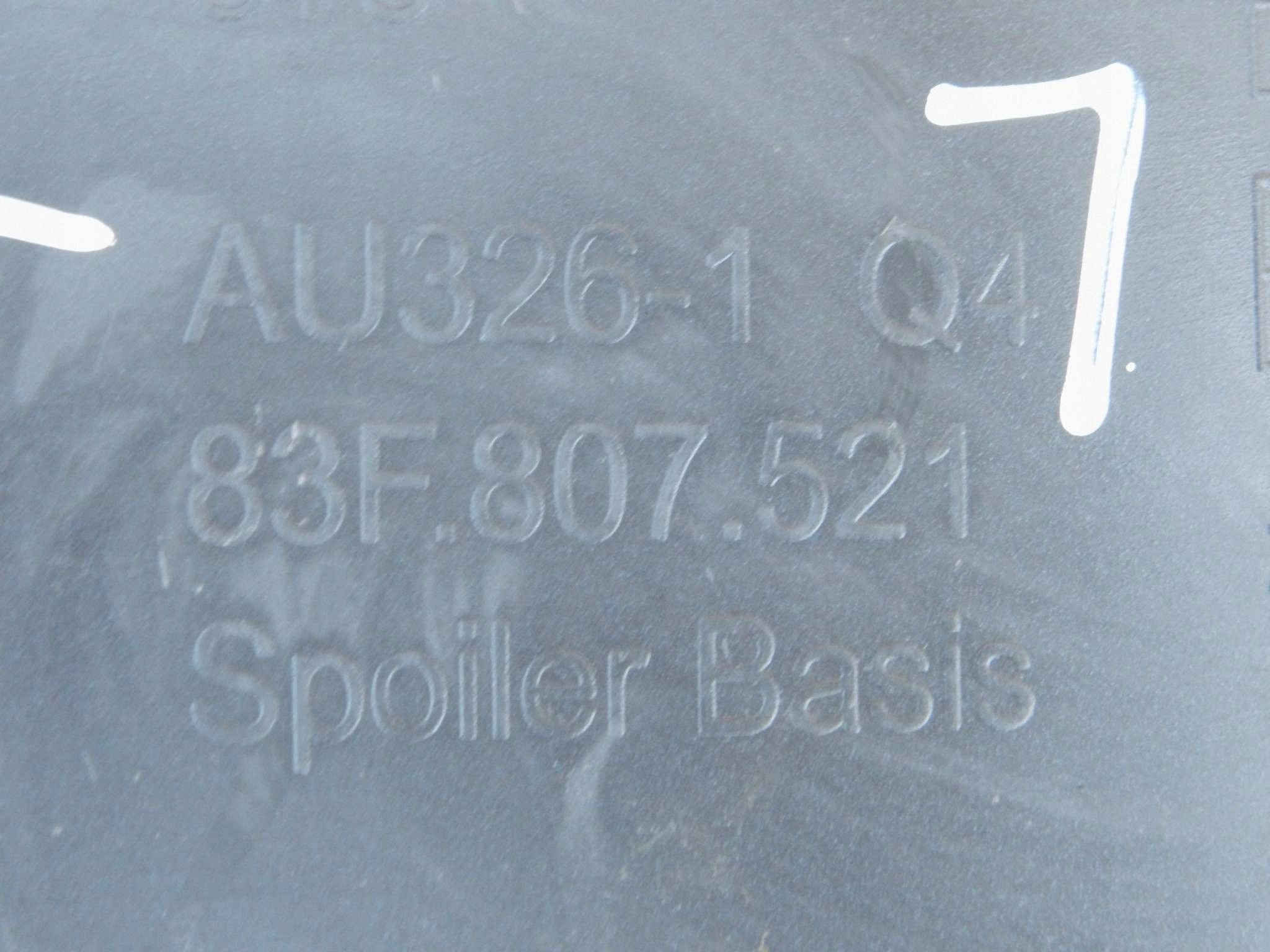Audi Q3 II 2018+ S-LINE Diffuseur Accessoires spoiler Pare choc Arrière Arrière