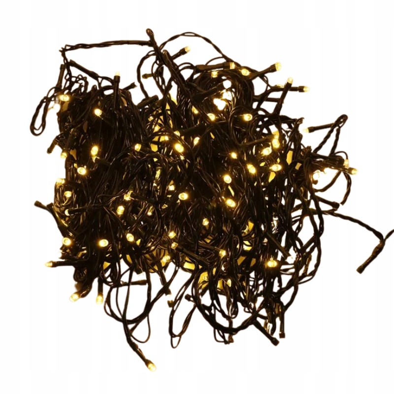 

Lampki Choinkowe 100 Led Do Domu Białe Ciepłe 10M