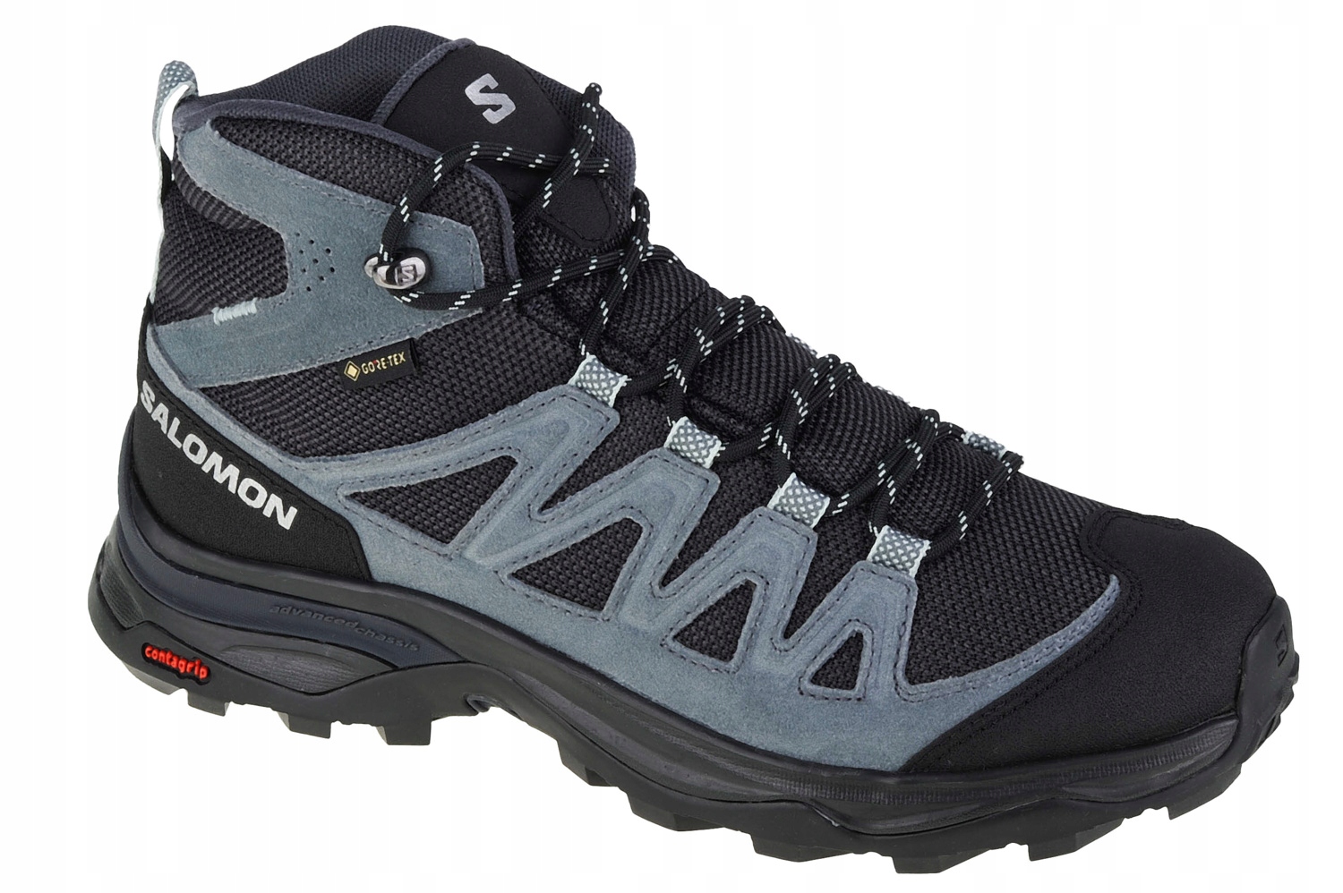 Salomon X Ward Leather MID Gtx W [40] Dámské trekové boty, semišové