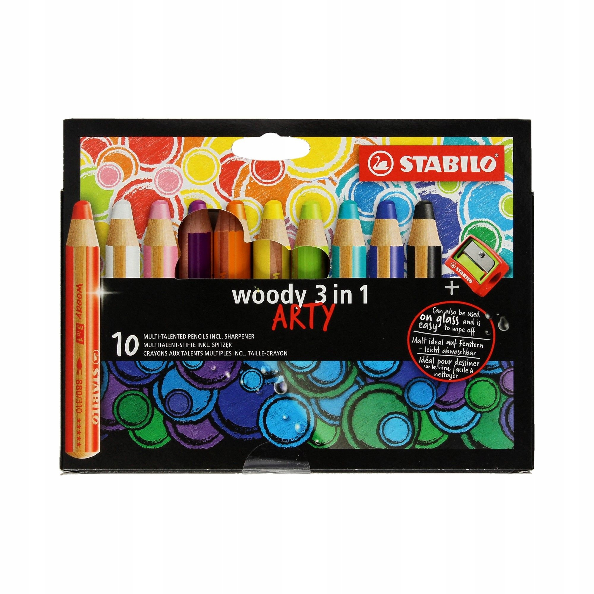 

Kredki Stabilo Woody z temperówką (10 sztuk)
