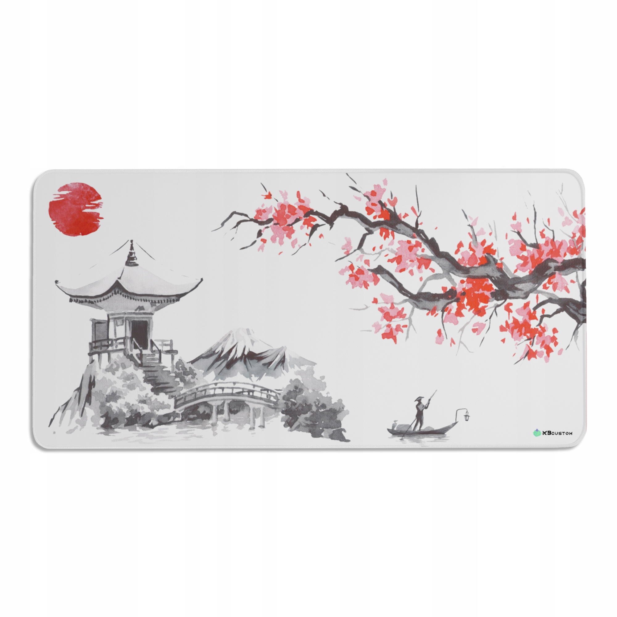 Velká Podložka Pod Myš Myš 100x50 XXXL KBcustom Psací stůl Flower 75