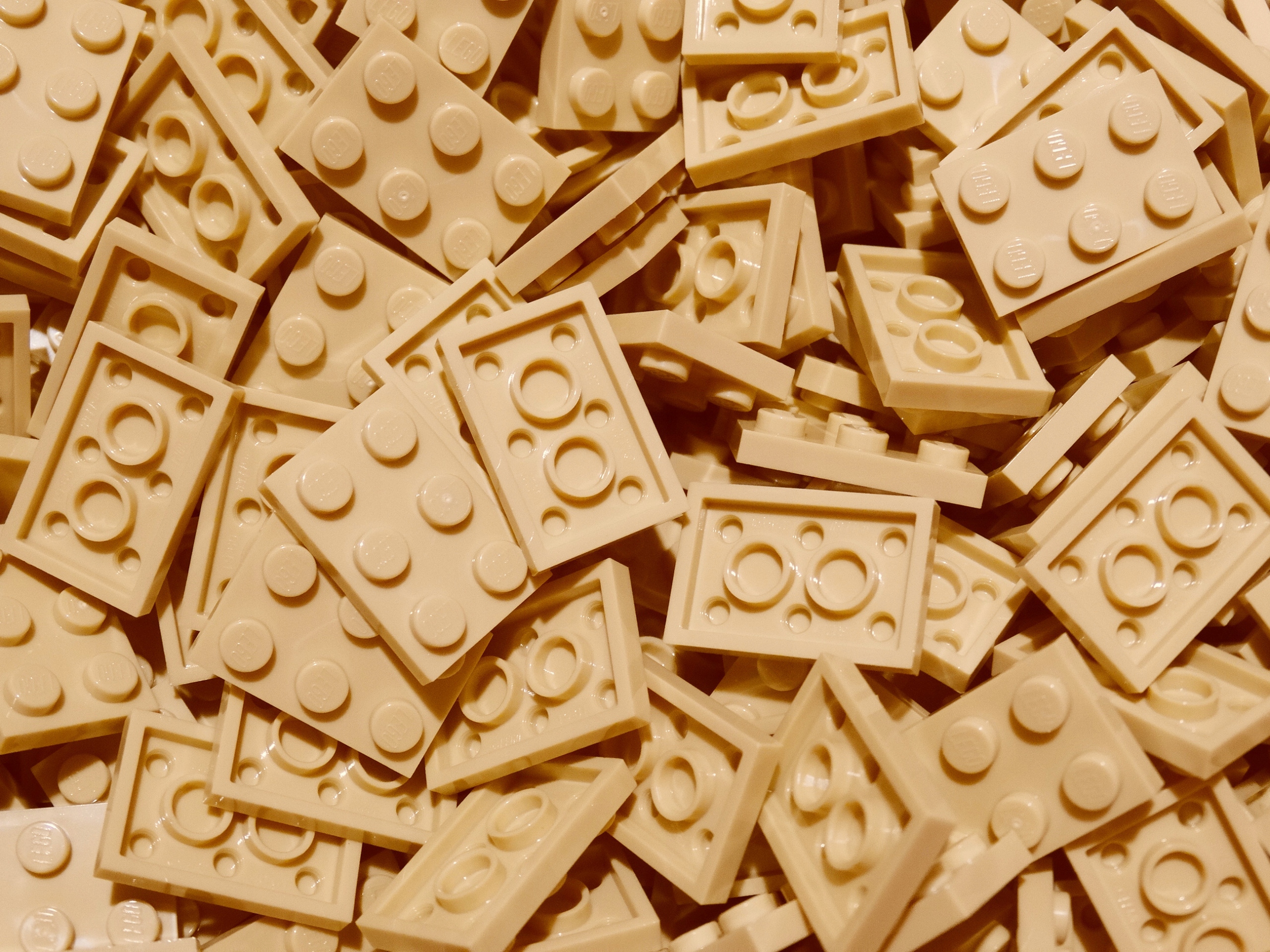 

Lego 3021 plate płytka 2x3 Tan 15 szt Nowe