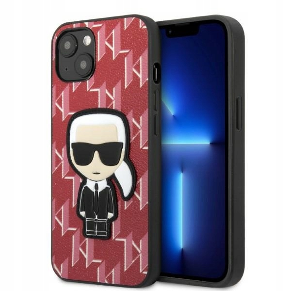 Pouzdro Pro Iphone 13 14 Karl Lagerfeld Monogram Ikonik Patch