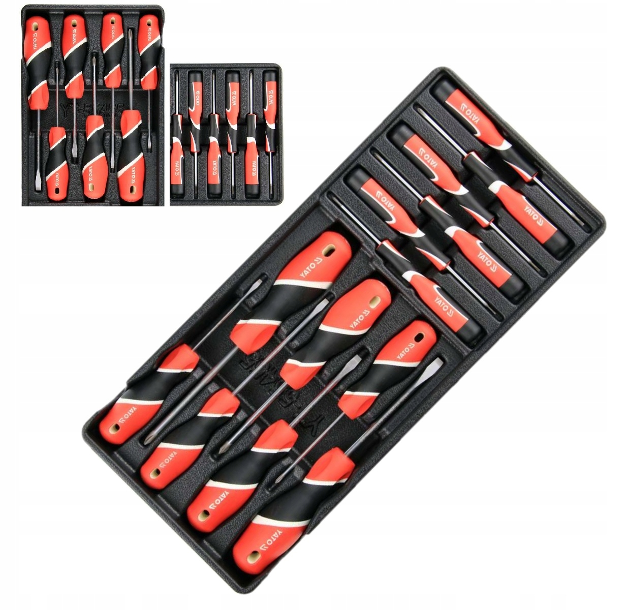 НАБІР ВИКРУТОК, НАБІР ВИКРУТОК, ЯЩИК ДЛЯ ІНСТРУМЕНТІВ YT-55455