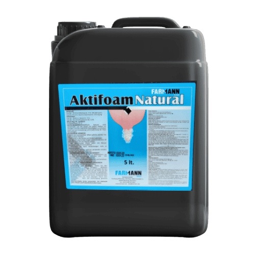Aktifoam Natural 20kg pěny před aplikací