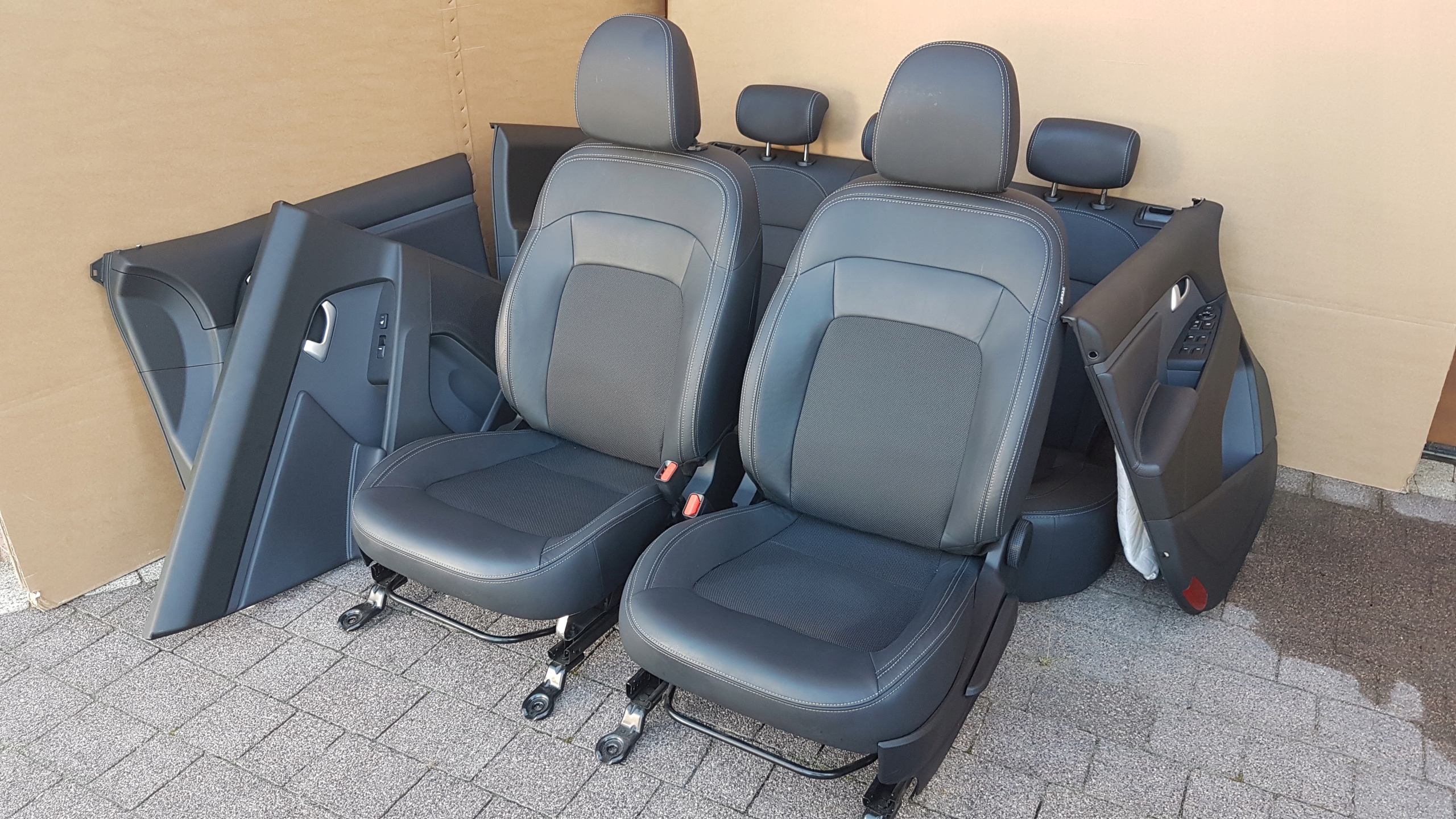 FOTELE KANAPA TAPICERKA KIA SPORTAGE III 10-15 ROK