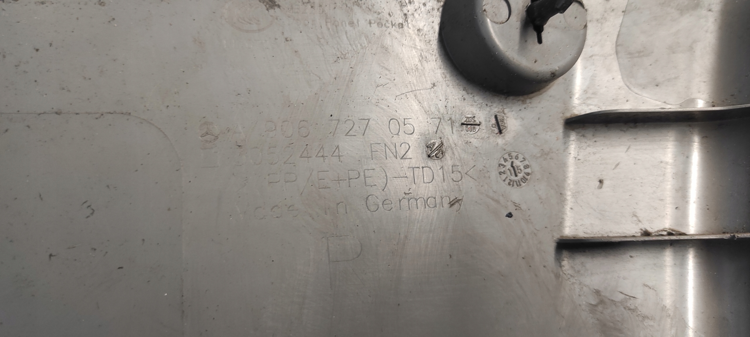 passenger compartment door right front VOLKSWAGEN CRAFTER A9067270571