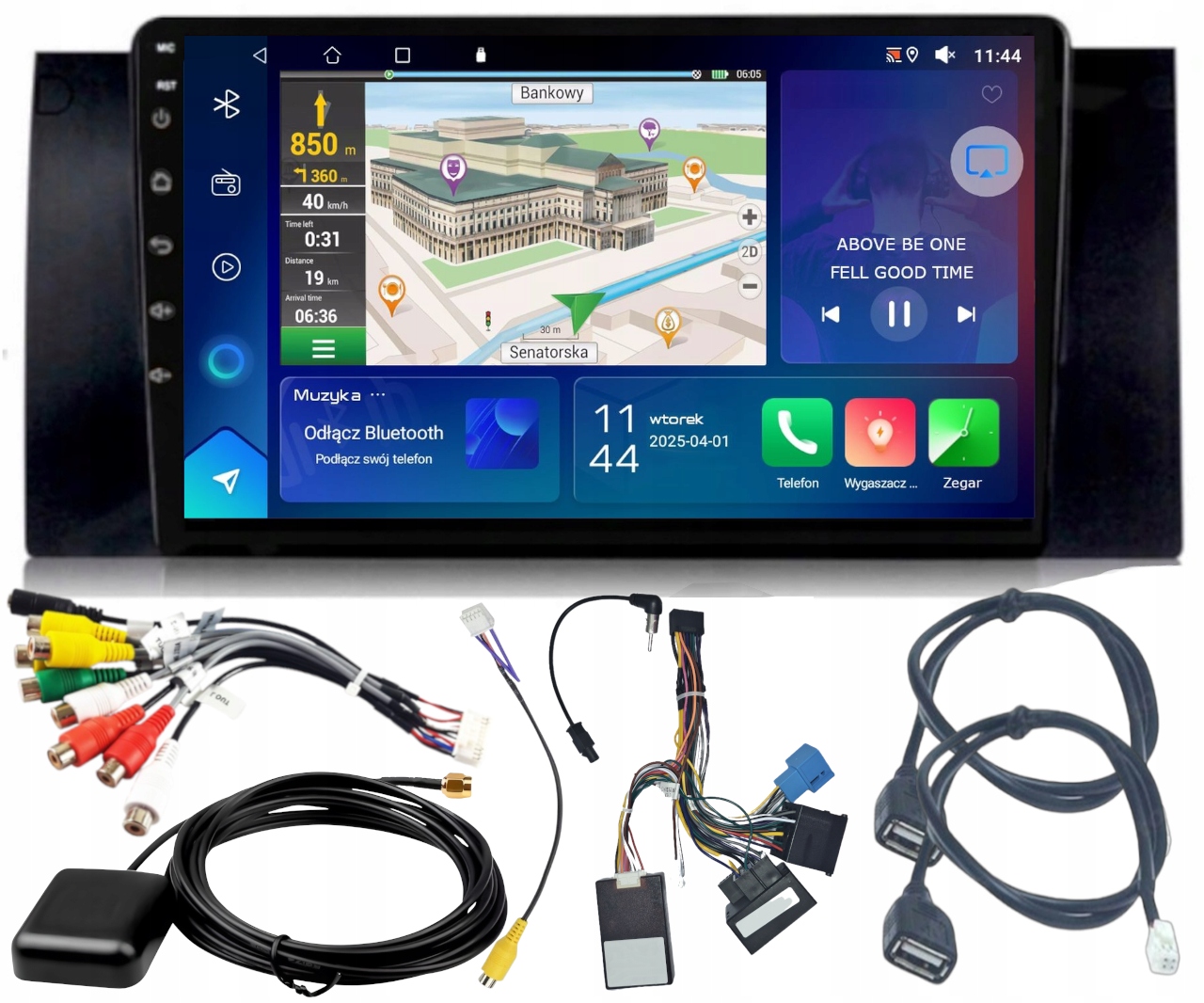 Autorádio Gps Bmw E39 1996-2003 Carplay Android Auto 2GB 64GB