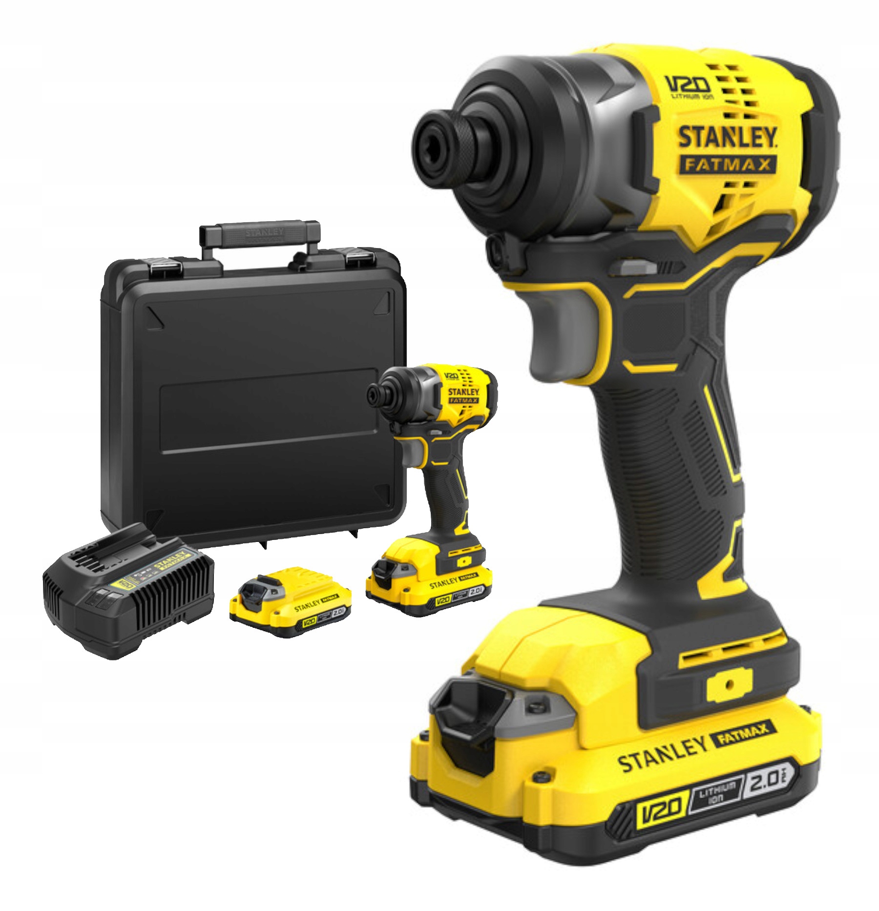 Stanley Zakrętarka Udarowa V20 2x2,0Ah SFMCF810D2K