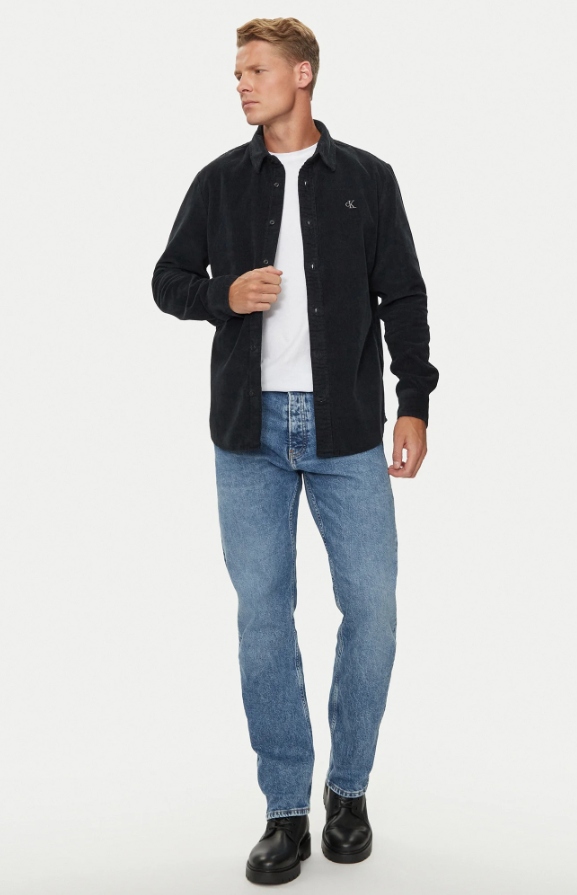 Calvin Klein Jeans Jeans J30J326882 Modrý Straight Fit 31/32