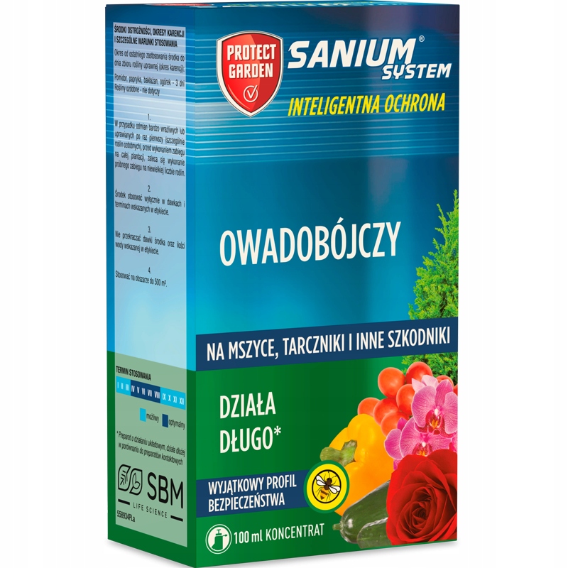 

Sanium Koncentrat owadobójczy na szkodniki 100 ml