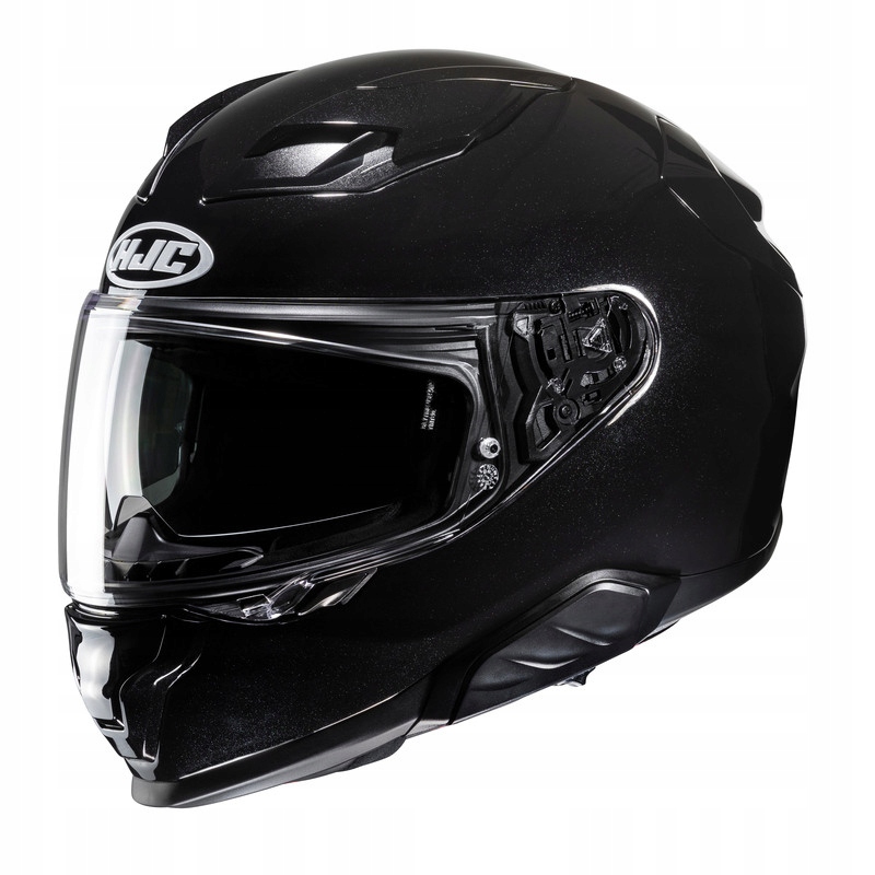 Integrálna motocyklová prilba Hjc F71 Solid Metal Black M