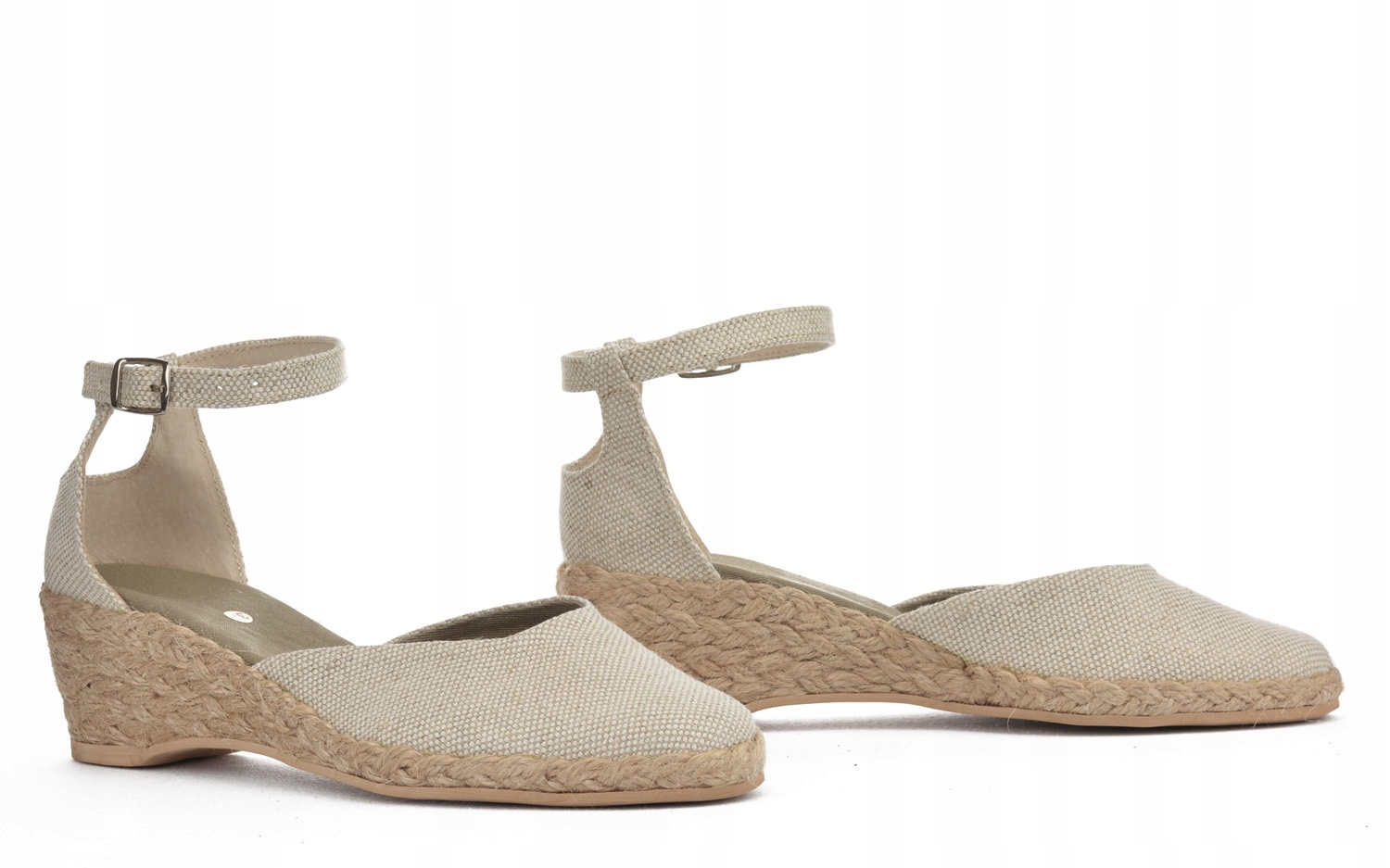 Espadryle damskie SP (5 cm) jasny len 36 Kod producenta SP 5 cm