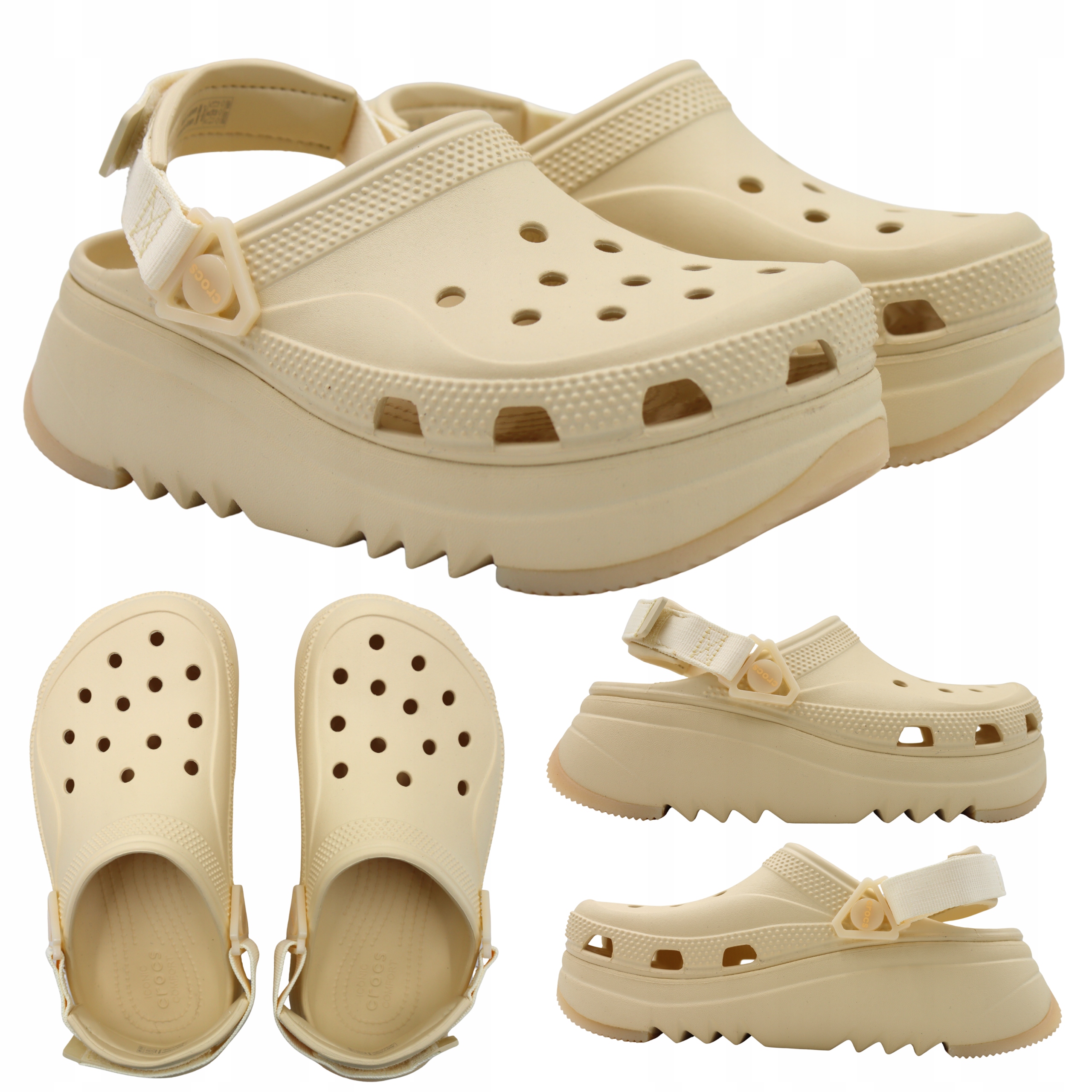 Nazouváky Crocs Hiker Xscape Clog Pohodlné Lehké 208365 108 vel. 37-38