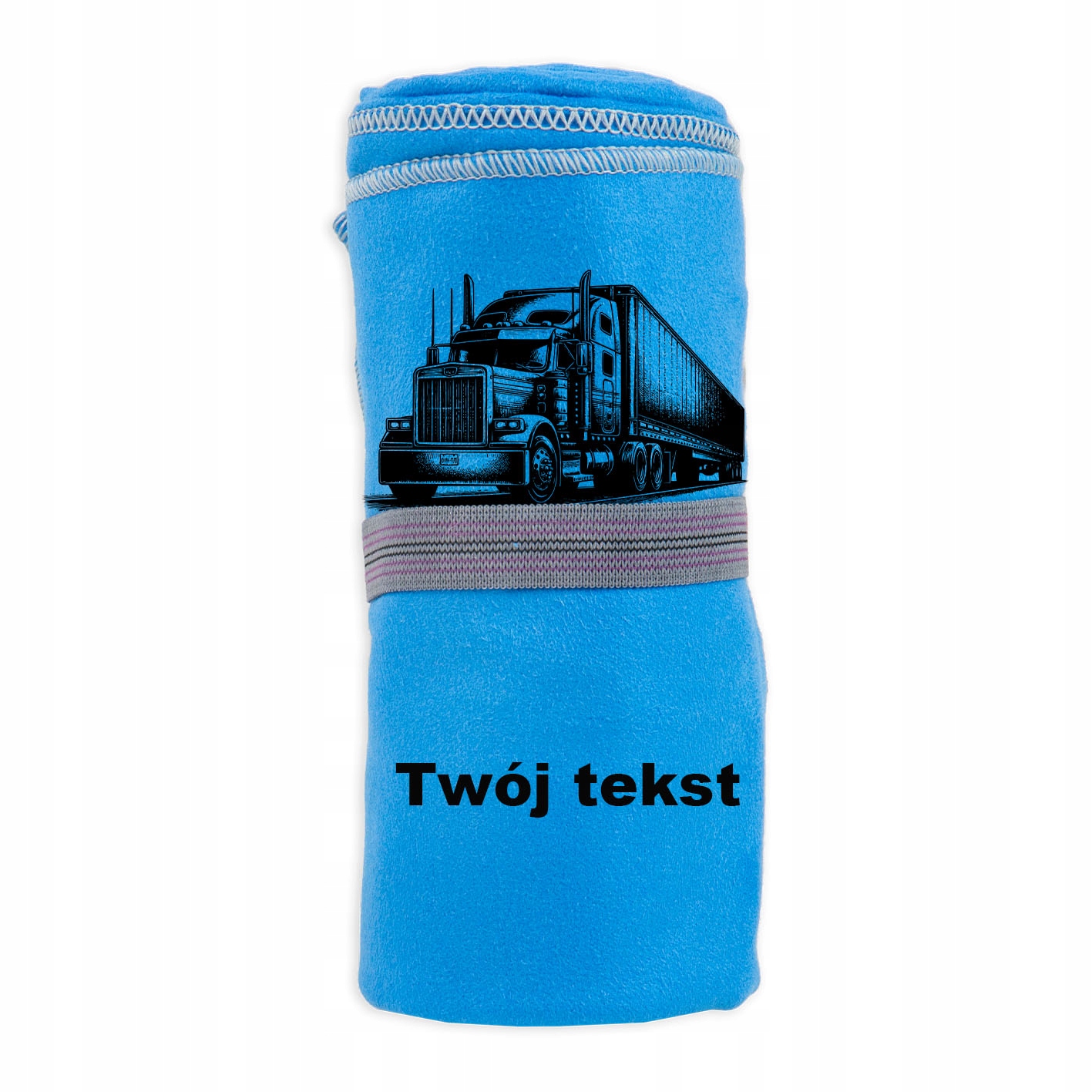 dla kierowcy personalizowany ręcznik mały z grawerem imię 72x90