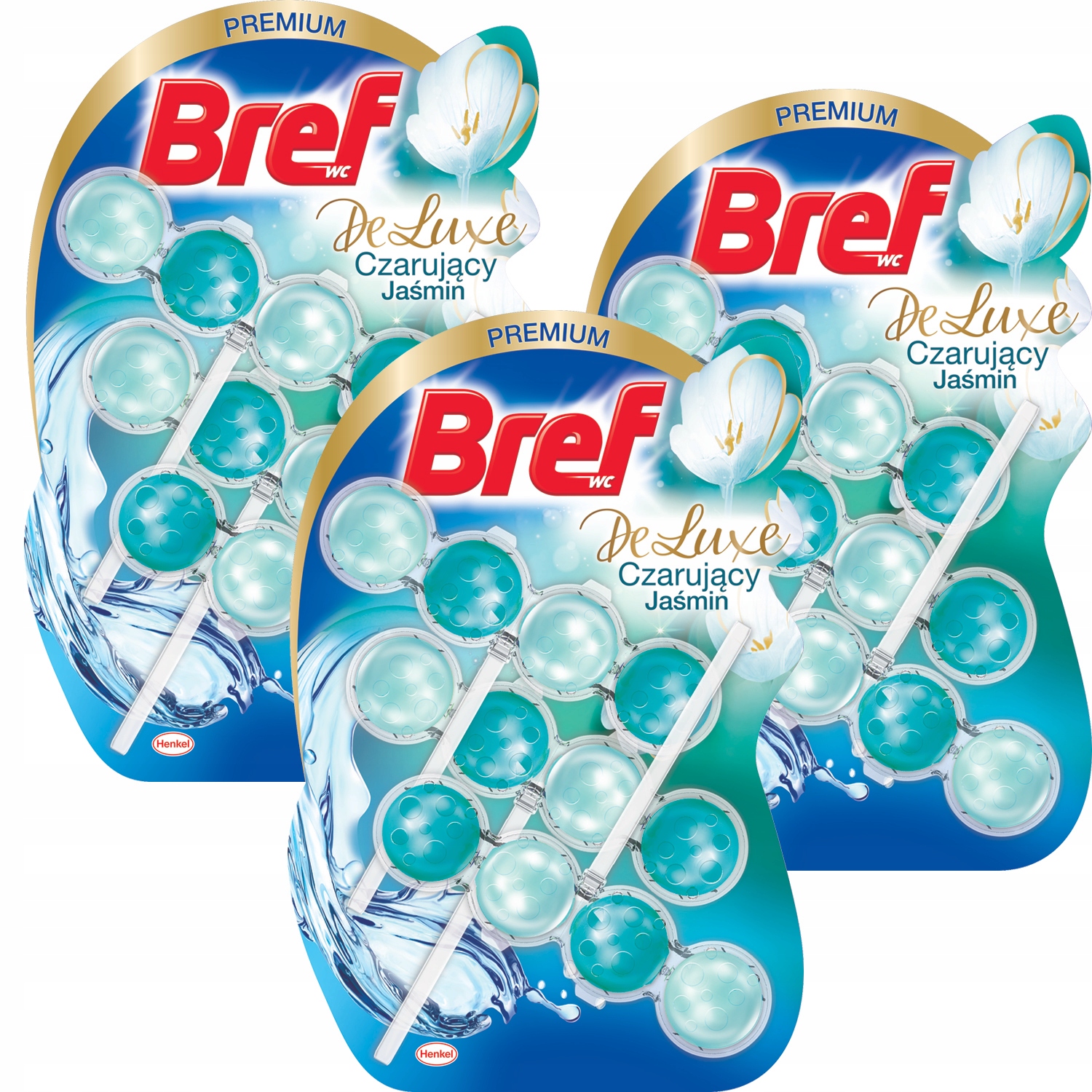 

Bref DeLuxe Zawieszka do Wc Czarujący Jaśmin 9x50g