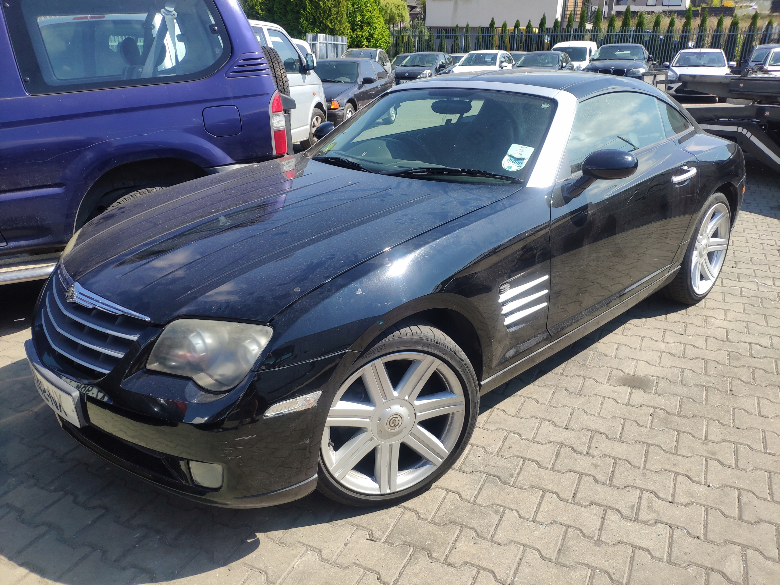 CHRYSLER CROSSFIRE window door right