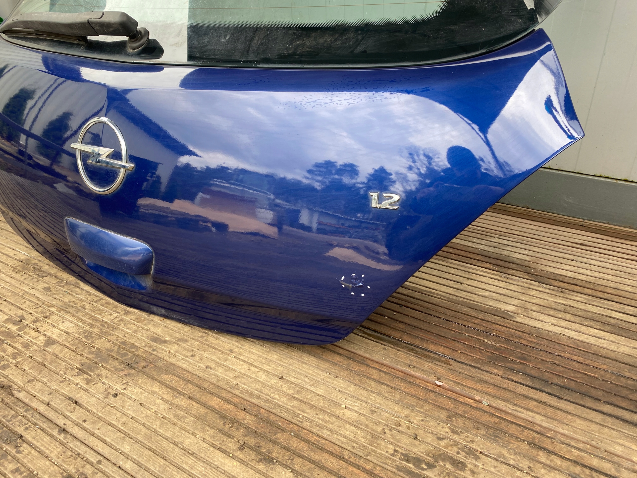 OPEL CORSA D 3D complete trunk door boot