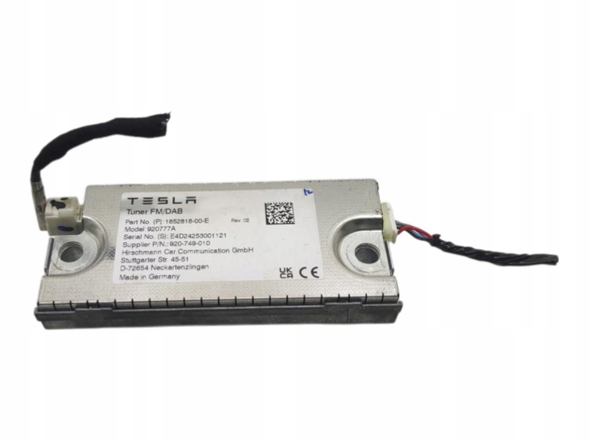 module amplifier ANTENY TESLA MODEL 3 LIFT 2023-2026 1852818-00-E
