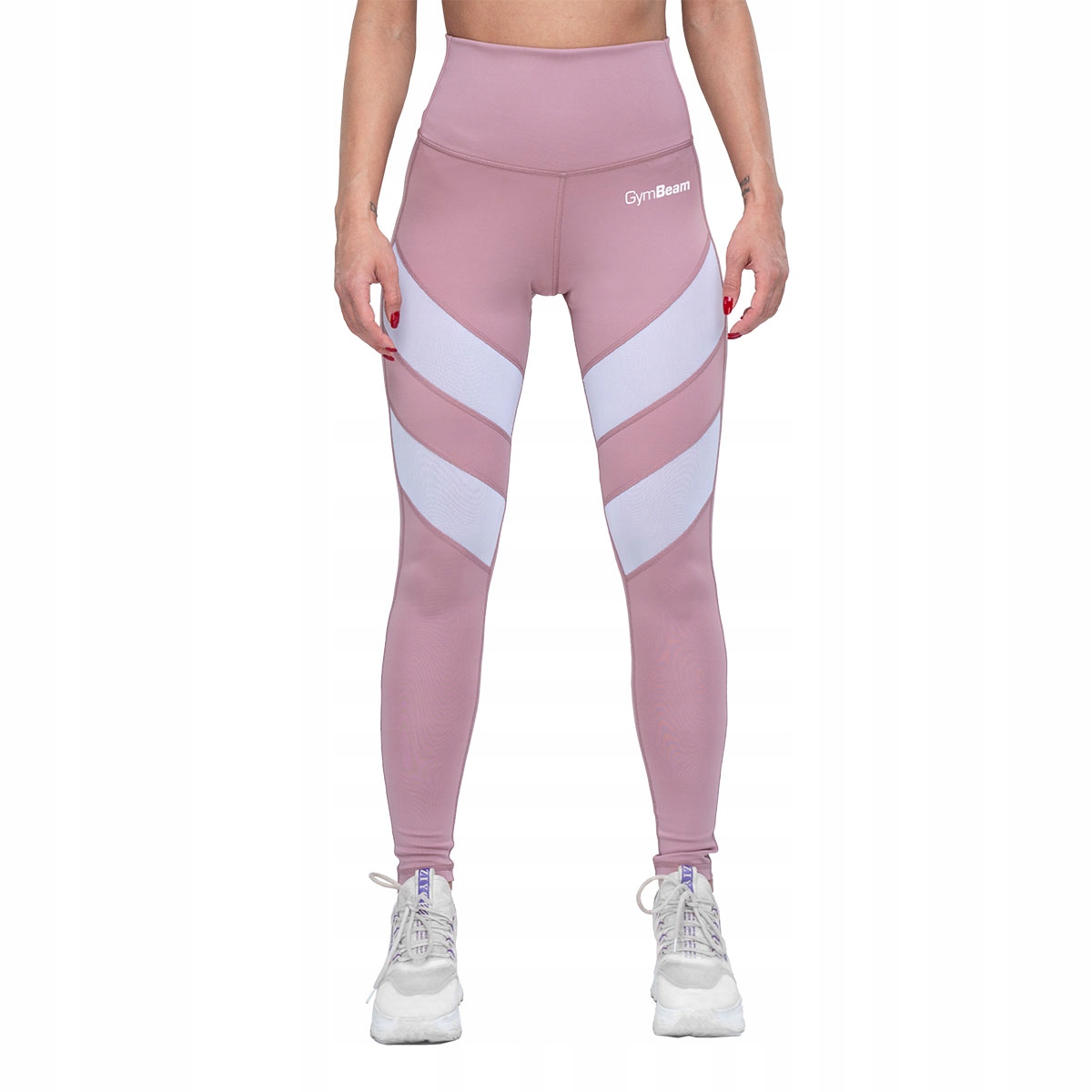 Legginsy Sportowe Damskie Fave Różowe GymBeam Xs