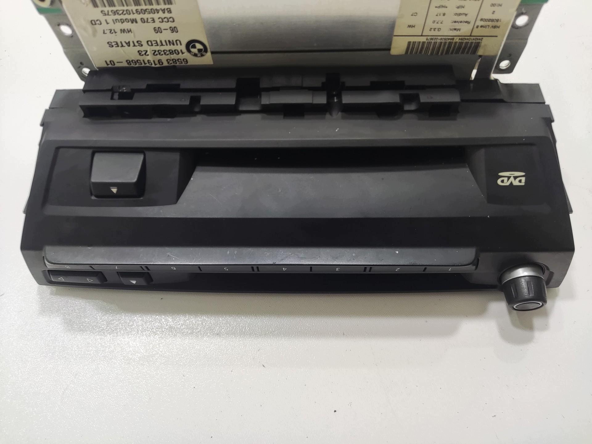 player navigation devices DVD BMW X6 E71 2007-2012 9191568